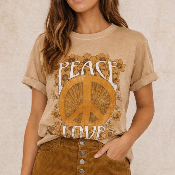 Girl Dangerous Tops - Girl Dangerous Graphic Tee XS – Peace Love Retro 70s Hippie Boho